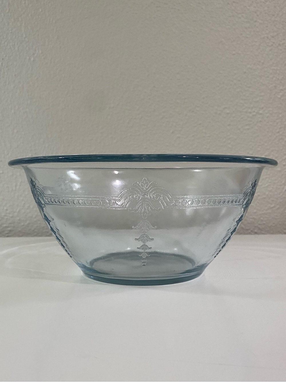 Vintage Fire-King Philbe Sapphire Blue Bowl